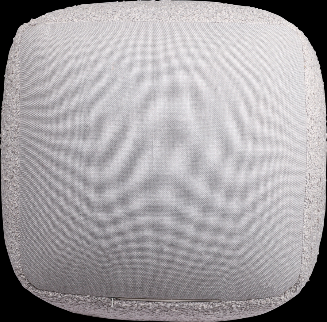 Nelior Gray Pouf - Thumbnail - Image 4