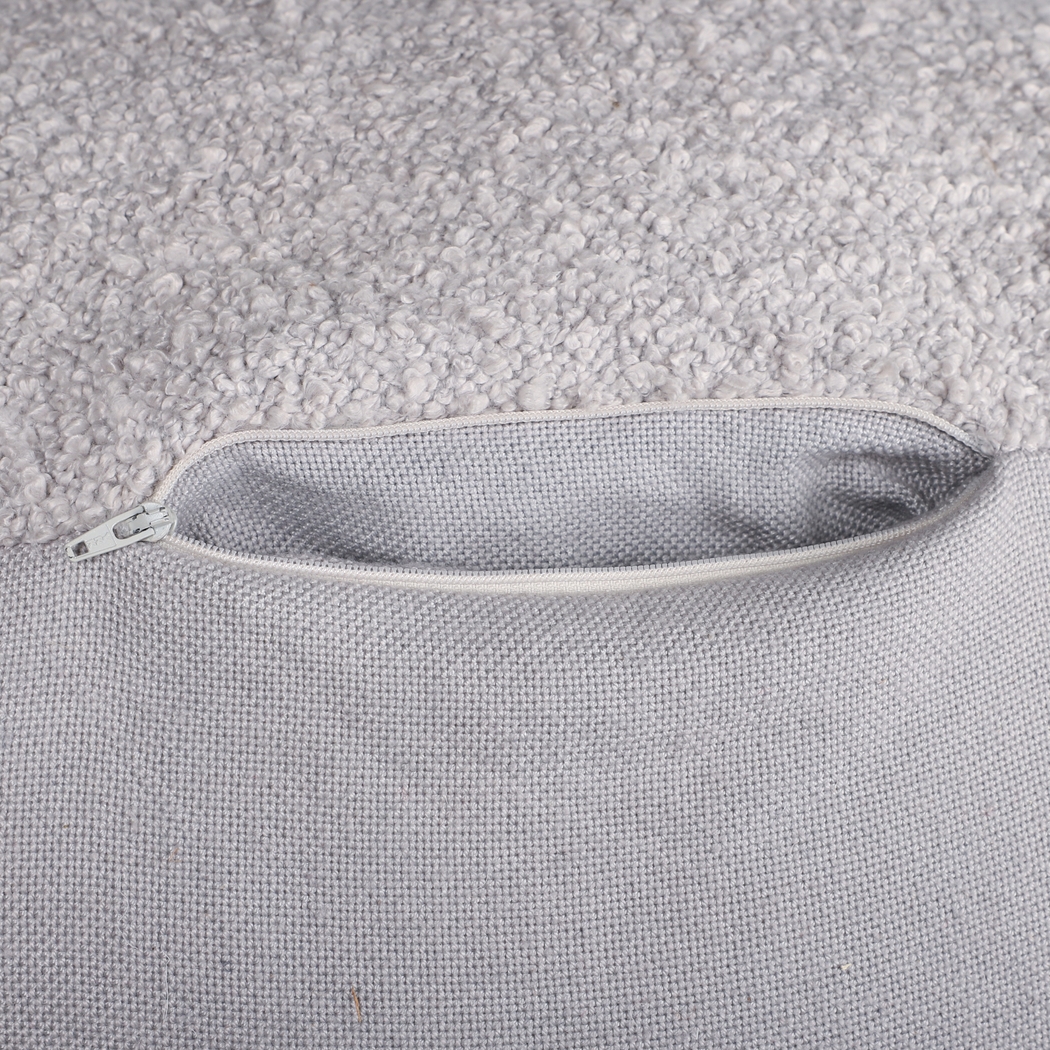 Nelior Gray Pouf - Thumbnail - Image 7