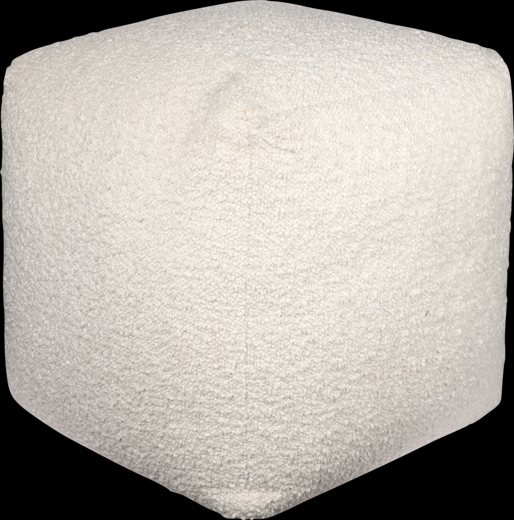 Nelior Ivory Pouf - Thumbnail - Image 3