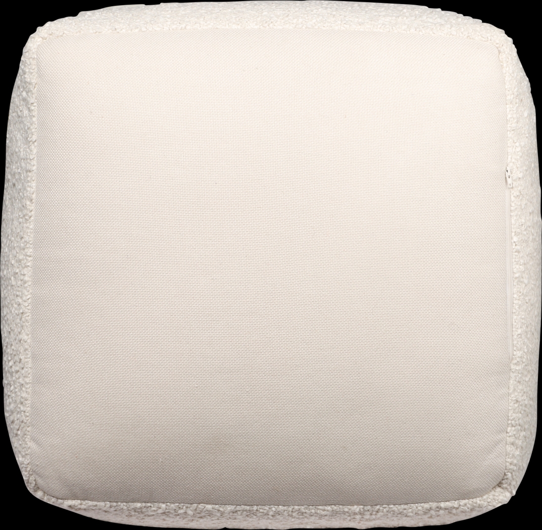 Nelior Ivory Pouf - Thumbnail - Image 4