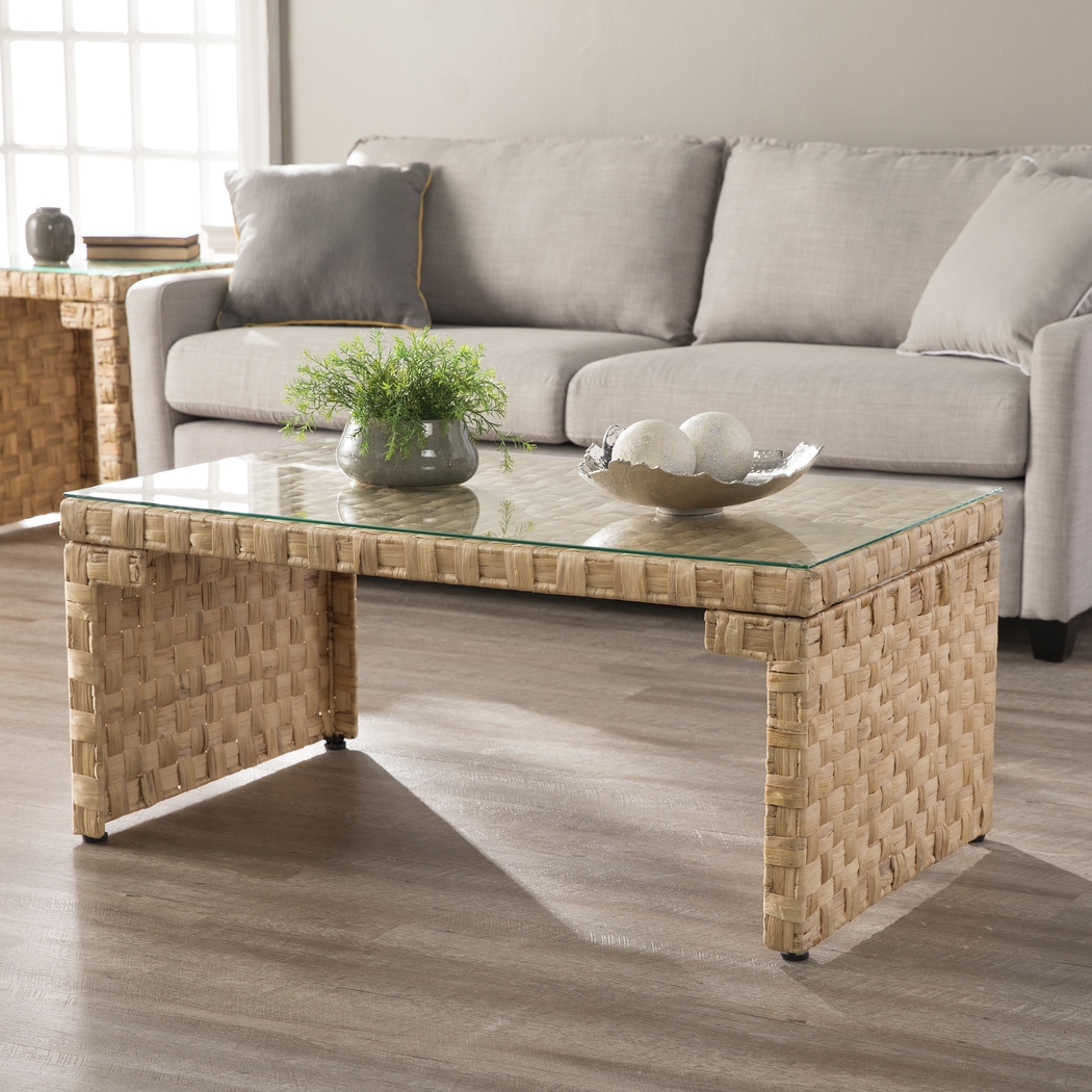 Nelkins Natural Cocktail Table - Thumbnail - Image 2