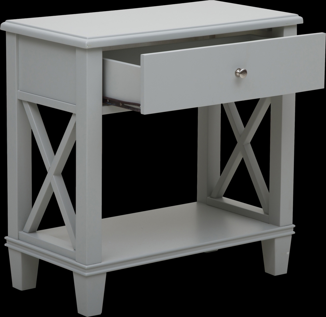 Nell Gray Accent Table - Thumbnail - Image 2