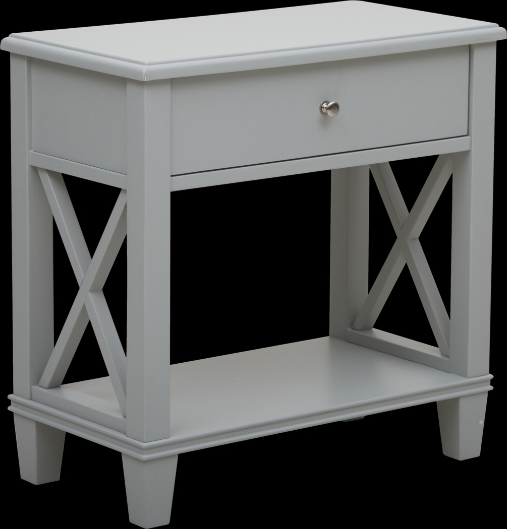 Nell Gray Accent Table - Thumbnail - Image 1