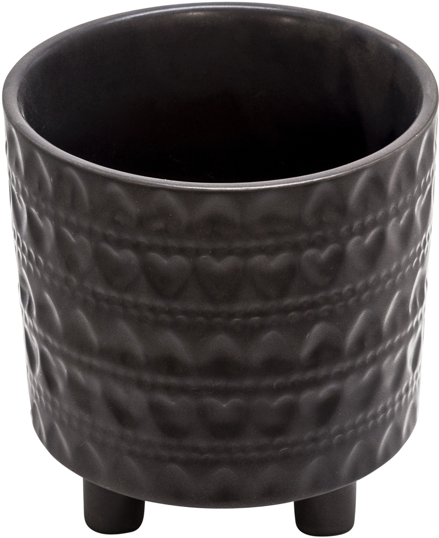 Nellda Black Planter, Set of 2 - Thumbnail - Image 4