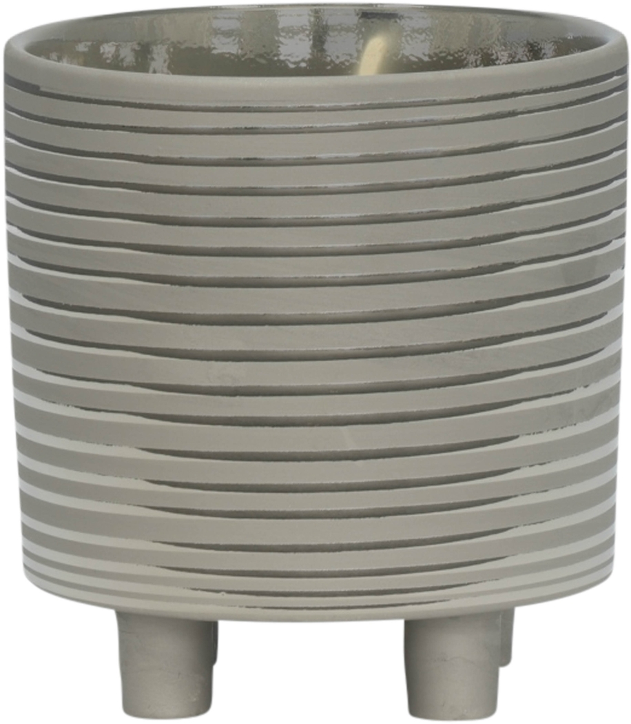 Nellda Silver Planter, Set of 2 - Thumbnail - Image 3