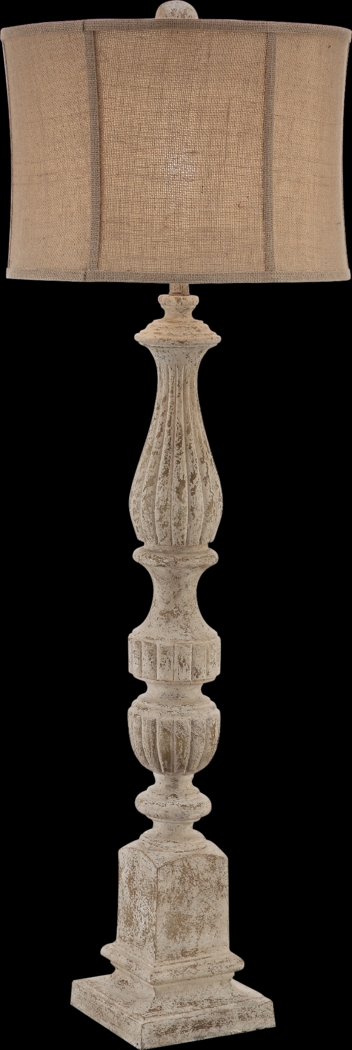 Nellfield White Floor Lamp - Thumbnail - Image 1