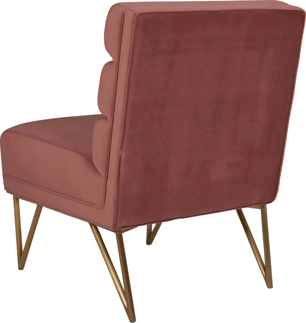 Nellie Elle Salmon Accent Chair - Thumbnail - Image 3