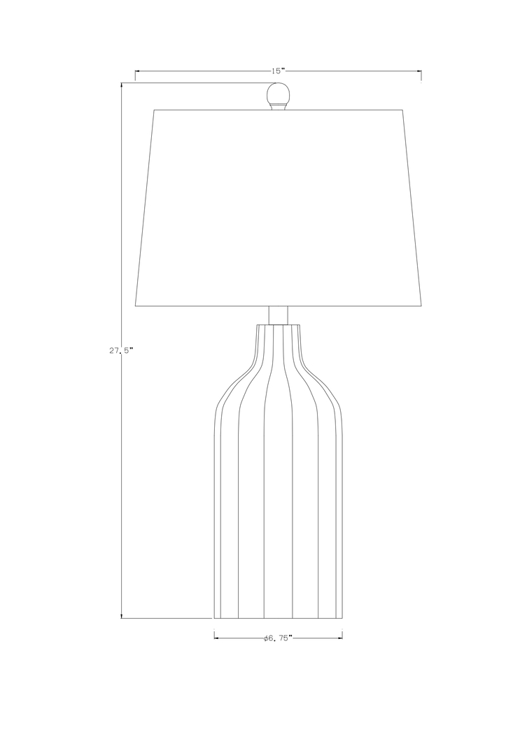 Nellie Post Black Lamp - Thumbnail - Image 8