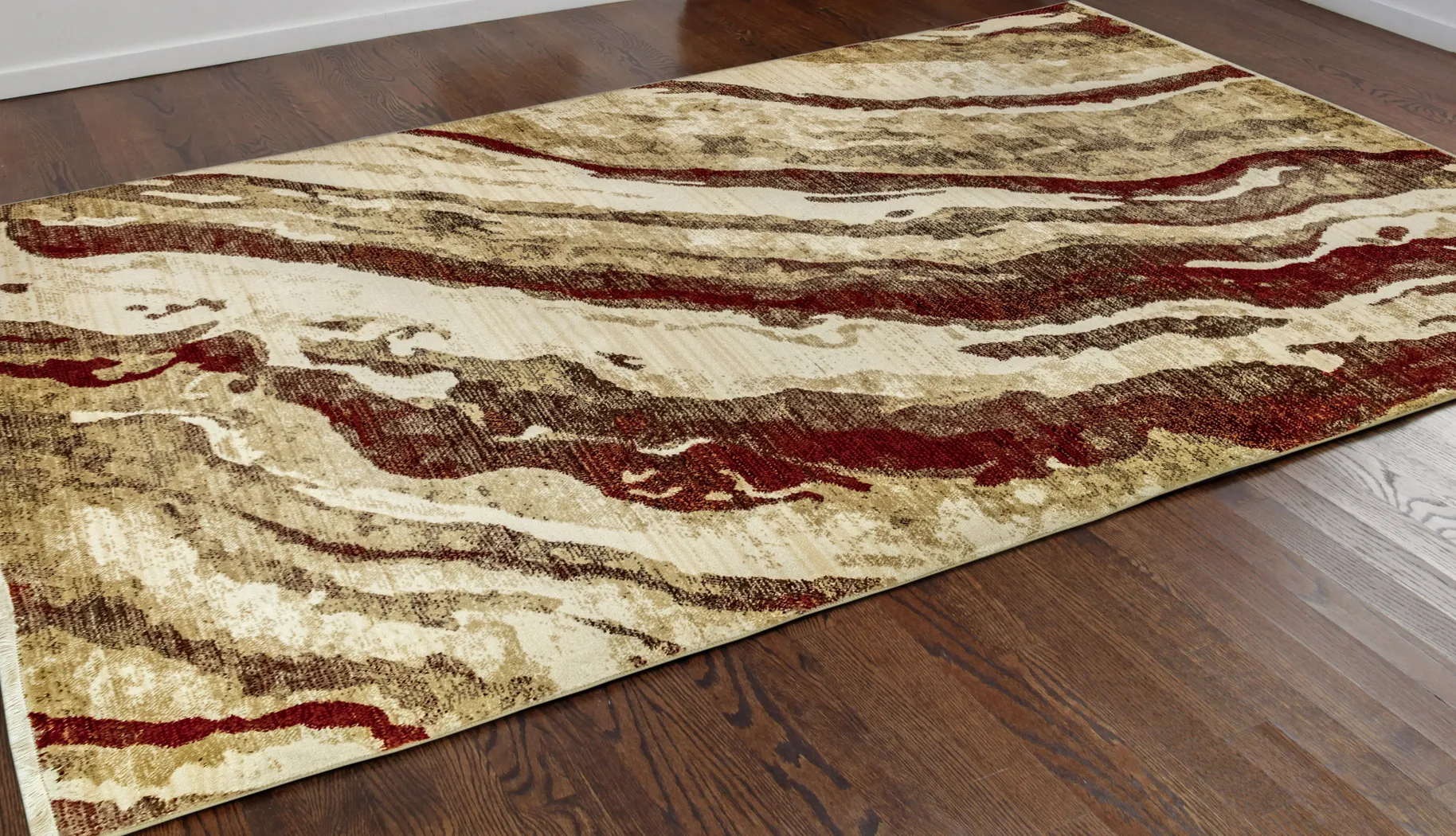 Nellis Red 4'11 x 7'5 Rug - Thumbnail - Image 3