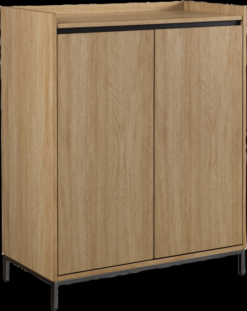 Nellsfield Oak Accent Cabinet - Thumbnail - Image 1