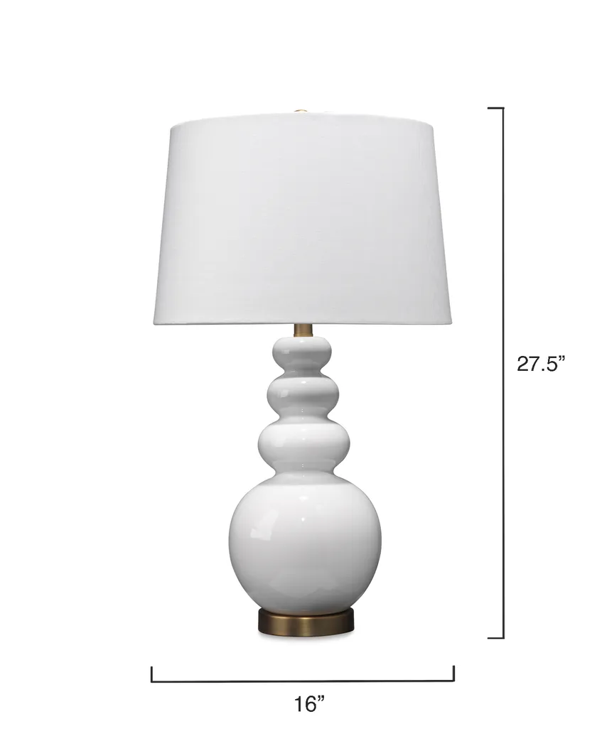 Nelly Oaks White Lamp - Thumbnail - Image 5