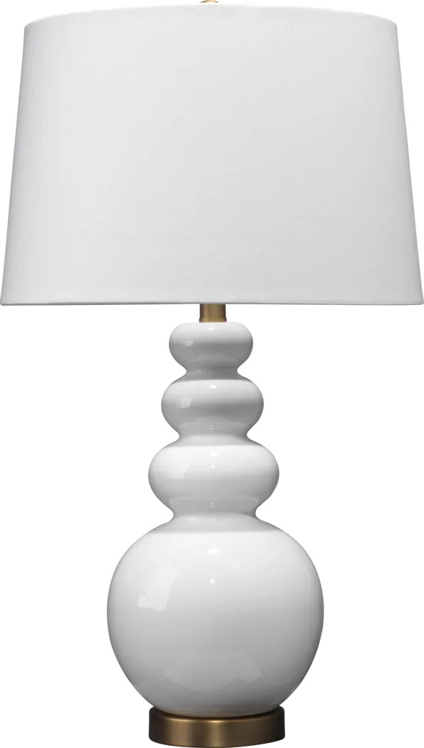 Nelly Oaks White Lamp - Thumbnail - Image 1