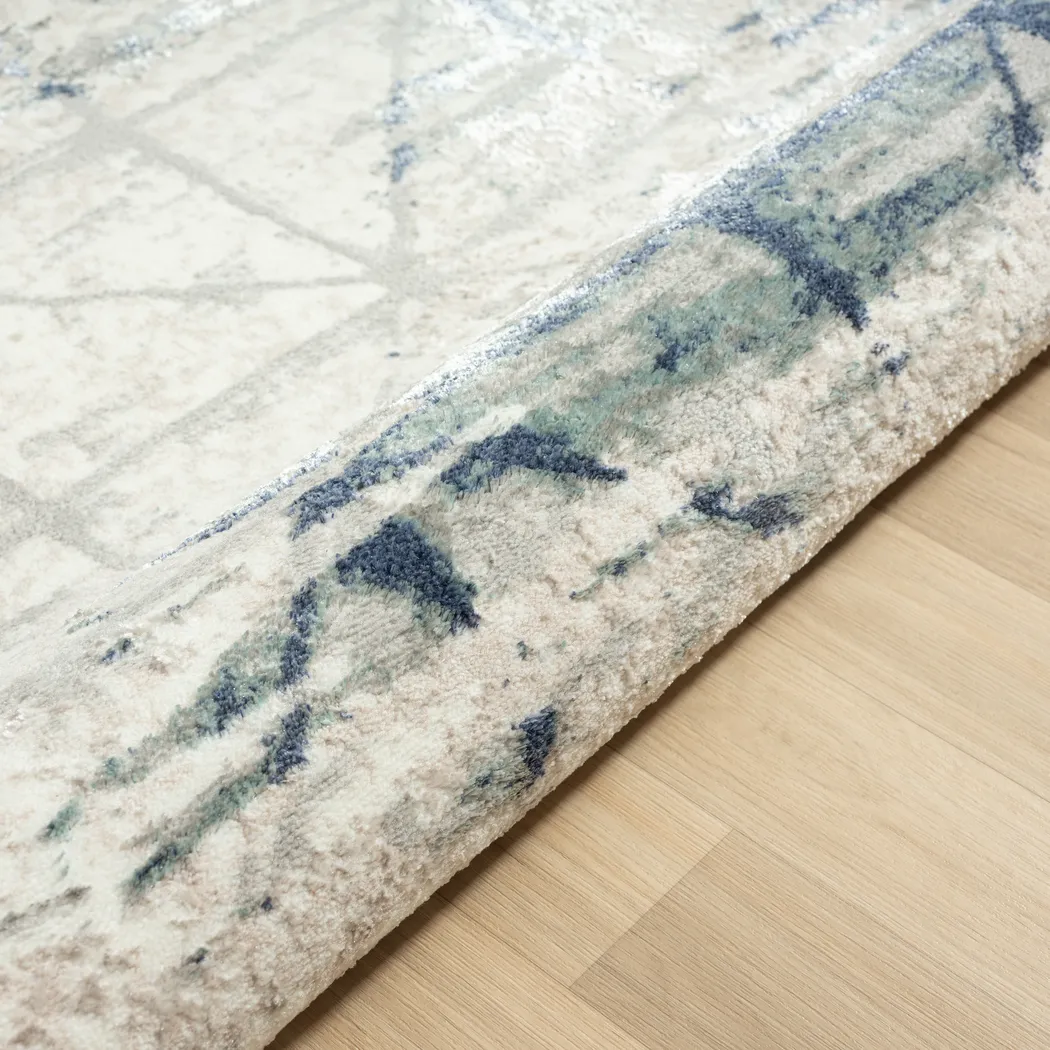 Nelornas Light Gray 7'5 x 9'5 Rug - Image 6