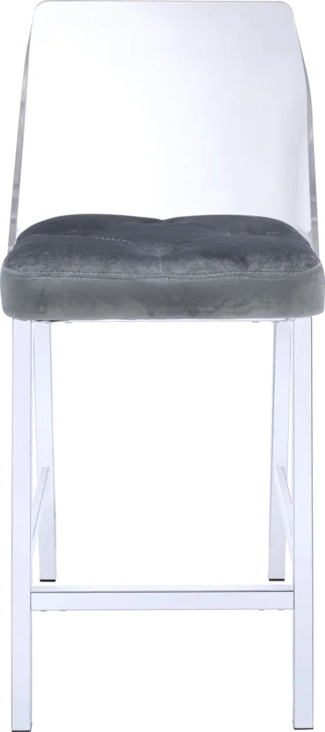 Nelton Gray Counter Height Stool (Set of 2) - Thumbnail - Image 2