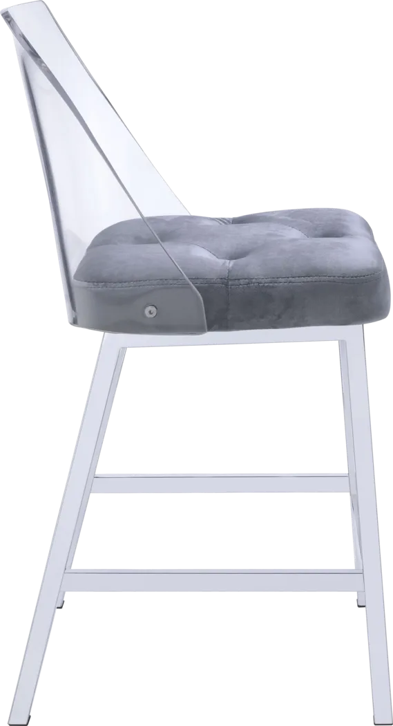 Nelton Gray Counter Height Stool (Set of 2) - Thumbnail - Image 5