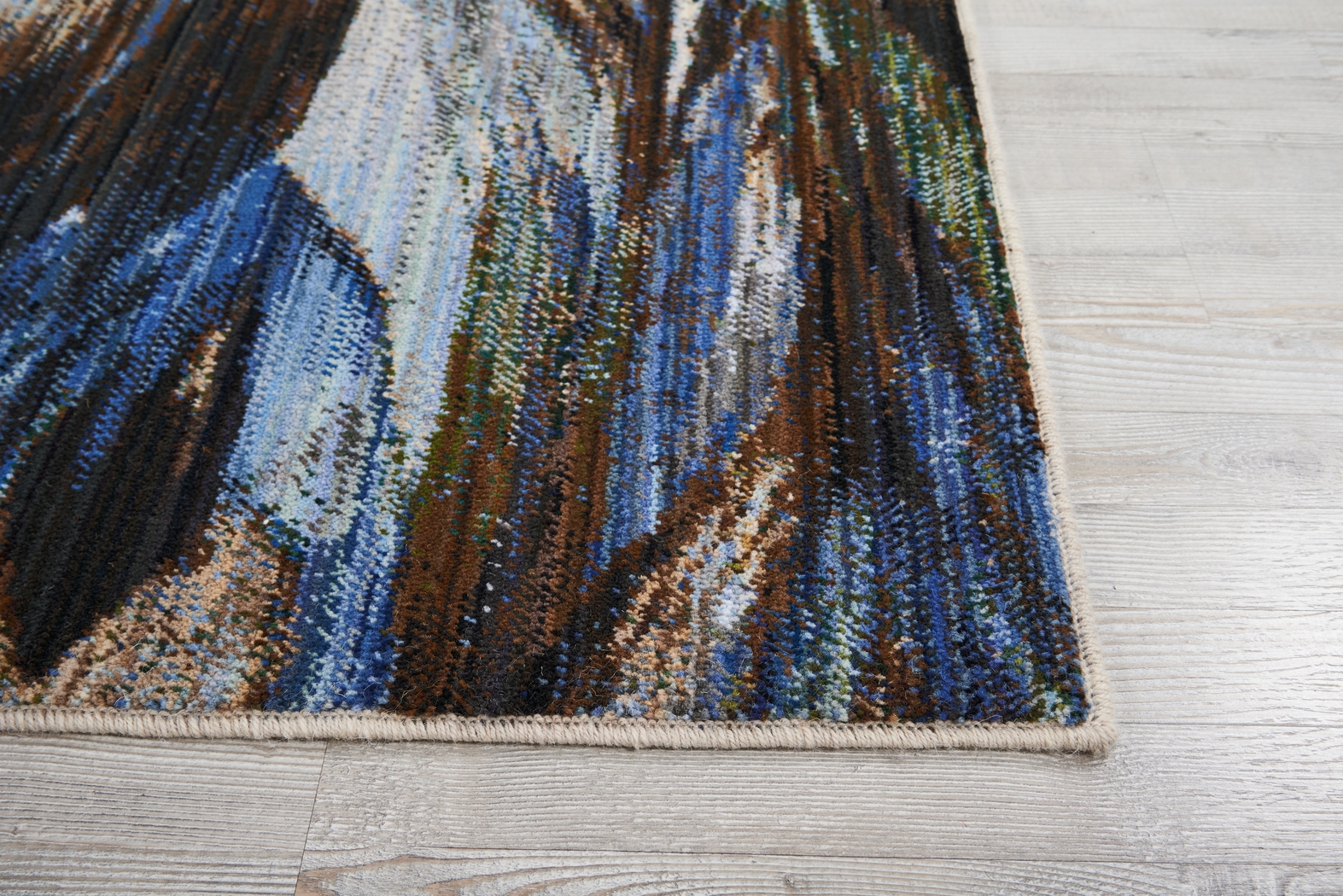 Nelwin Blue 9'9 x 12'8 Rug - Thumbnail - Image 2