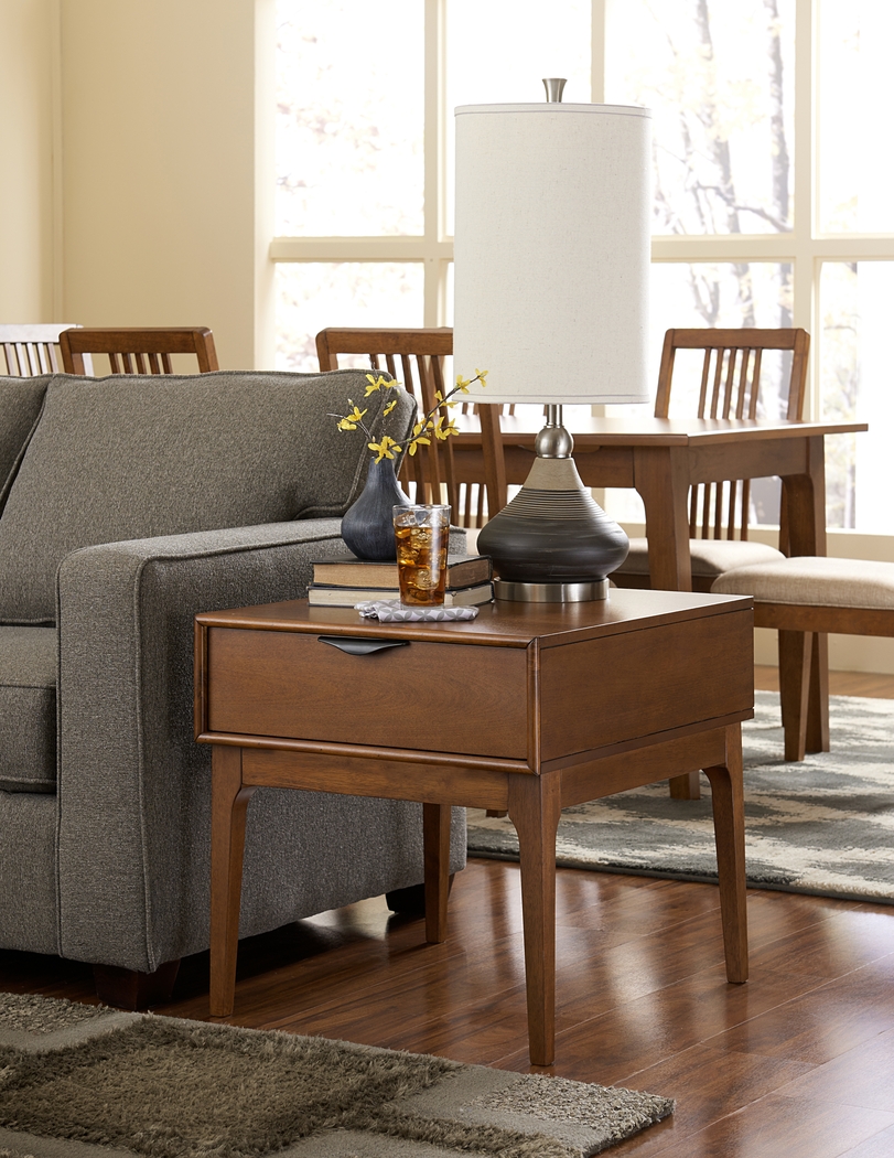 Nelwood Brown Accent Table - Thumbnail - Image 2