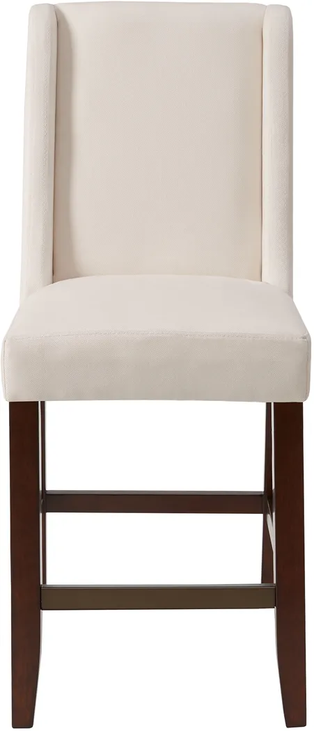 Nemard Cream Counter Height Stool - Thumbnail - Image 2