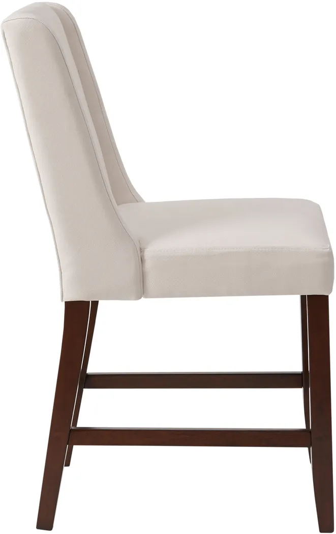 Nemard Cream Counter Height Stool - Thumbnail - Image 4