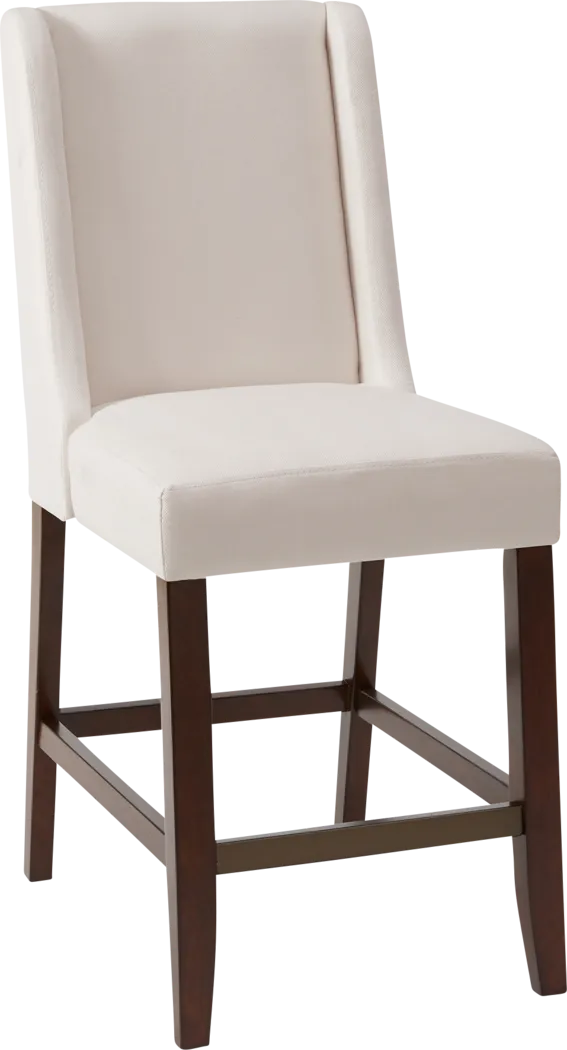 Nemard Cream Counter Height Stool - Thumbnail - Image 1