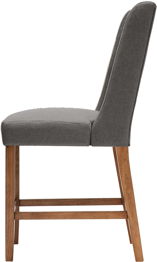 Nemard Gray Counter Height Stool - Thumbnail - Image 4