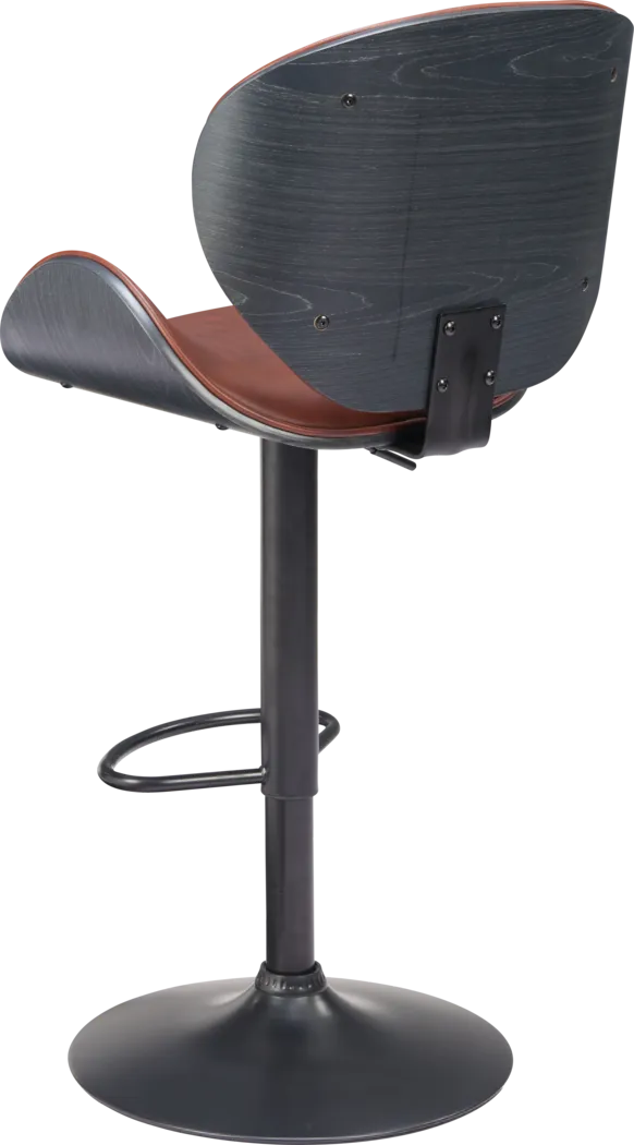 Nemesia Brown Bar Stool - Thumbnail - Image 7