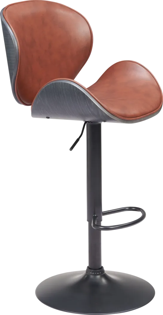 Nemesia Brown Bar Stool - Thumbnail - Image 8