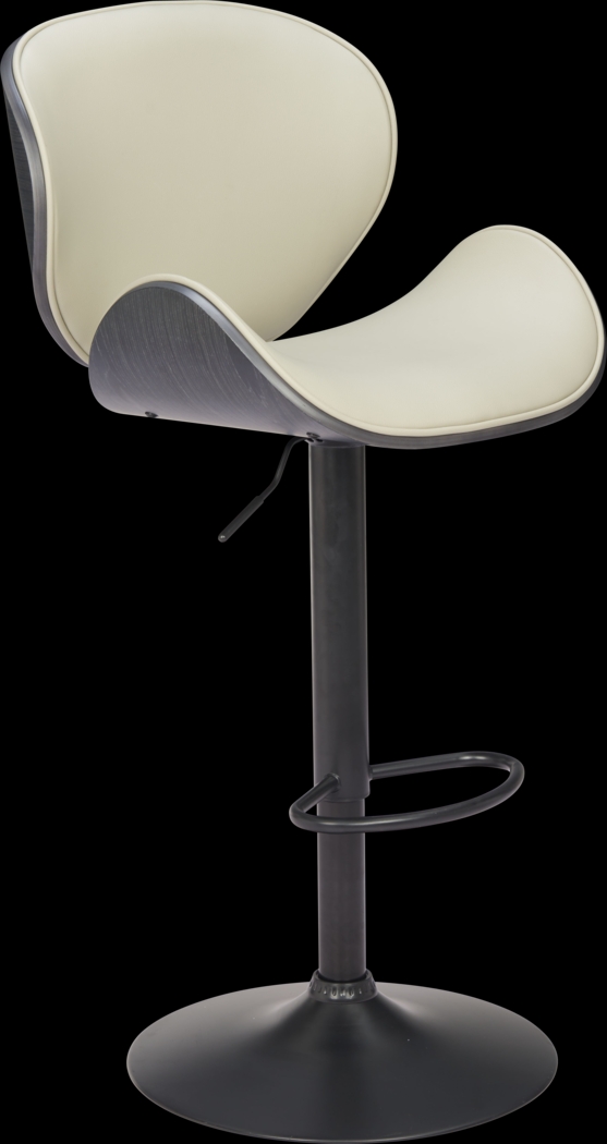 Nemesia Gray Barstool - Thumbnail - Image 1
