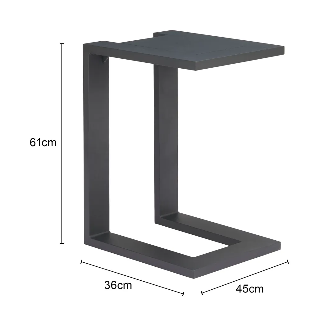 Nena Black End Table - Thumbnail - Image 3