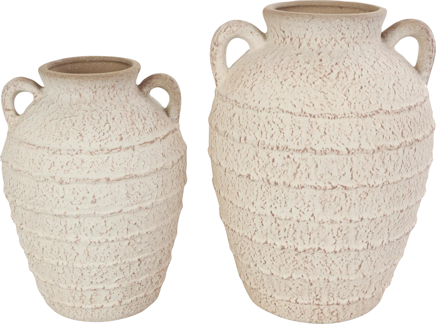 Nenori Cream Vase, Set of 2 - Thumbnail - Image 1