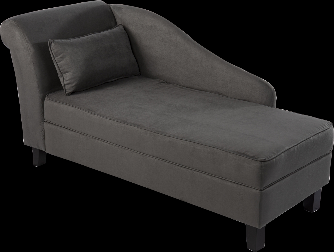 Neosho Gray Chaise - Thumbnail - Image 1