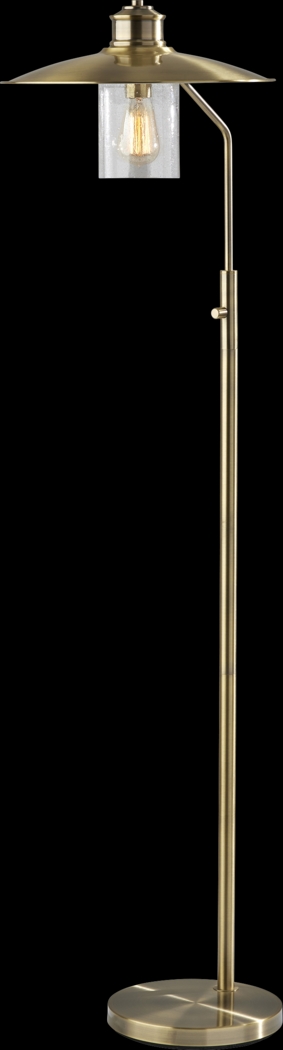 Nephi Creek Brass Floor Lamp - Thumbnail - Image 1