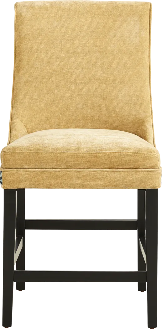 Nepola Yellow Counter Height Stool - Thumbnail - Image 2