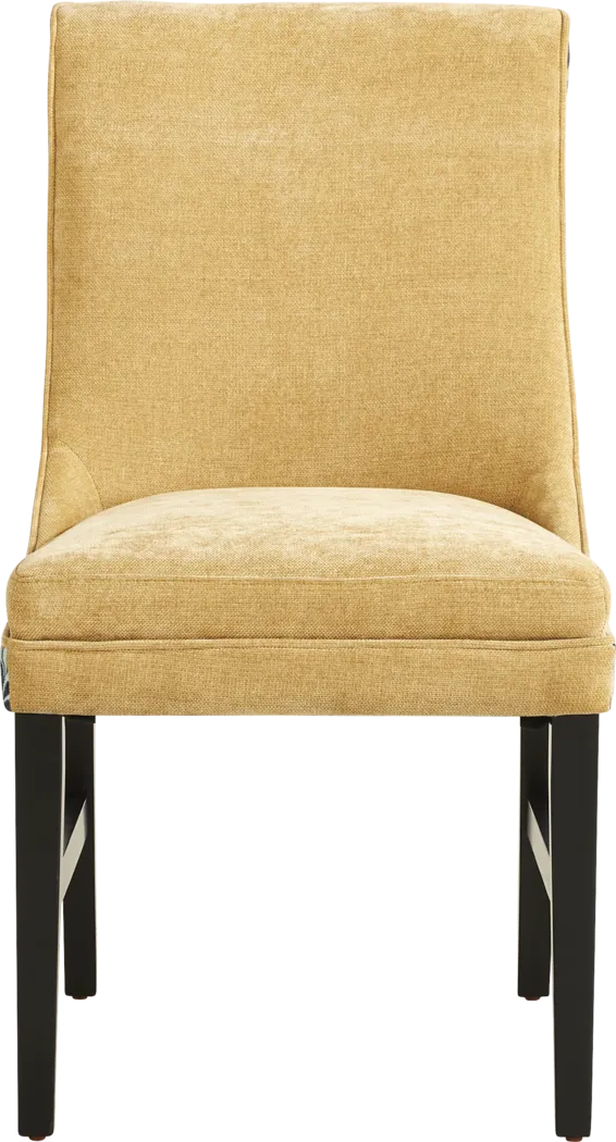 Nepola Yellow Side Chair - Thumbnail - Image 2