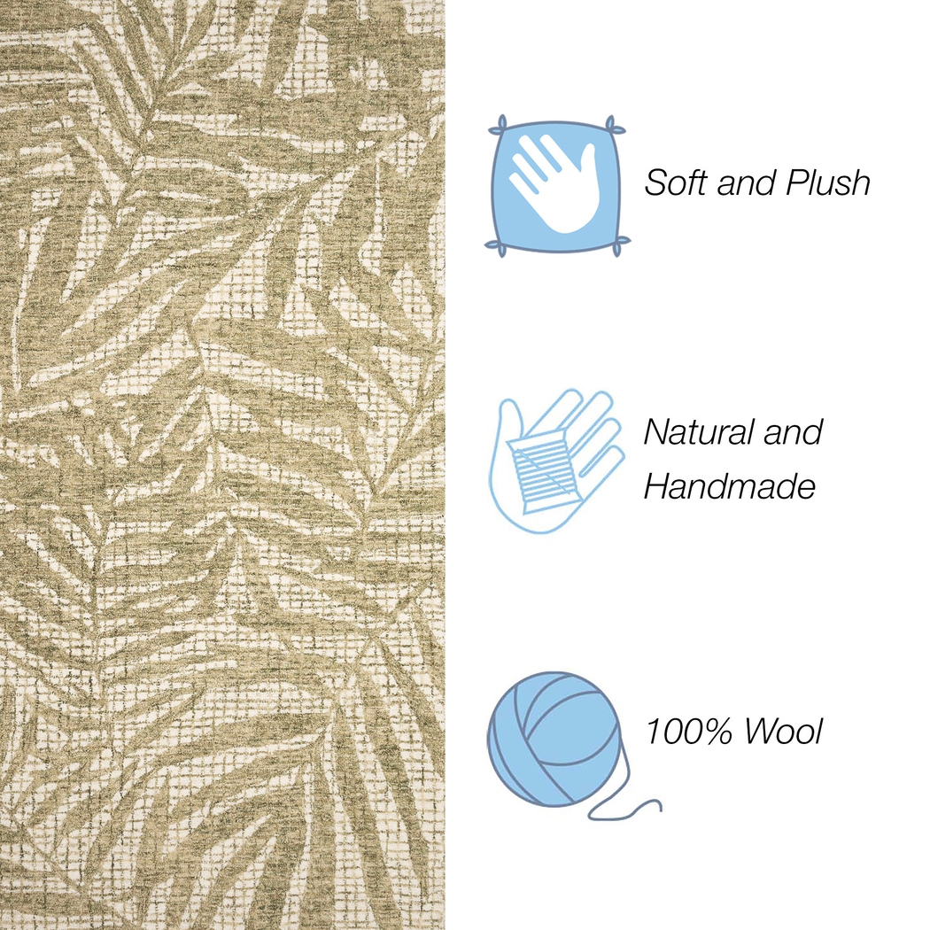 Nepta Sage 7'6 x 9'6 Rug - Thumbnail - Image 4