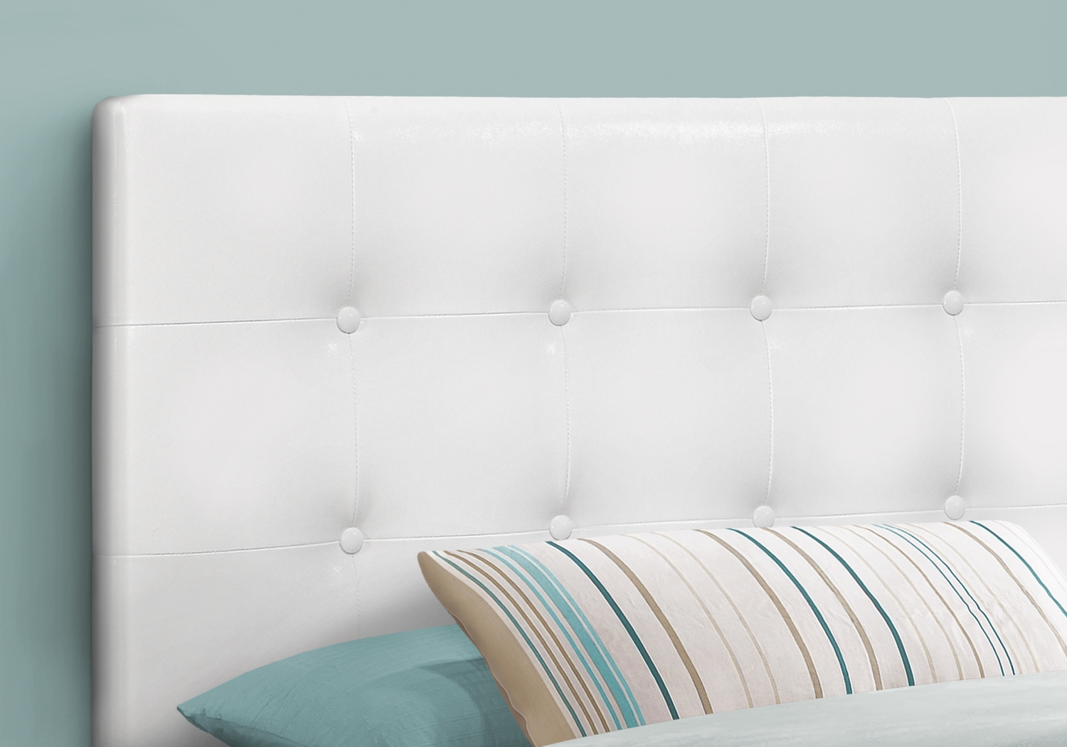 Nepton White Twin Headboard - Thumbnail - Image 2