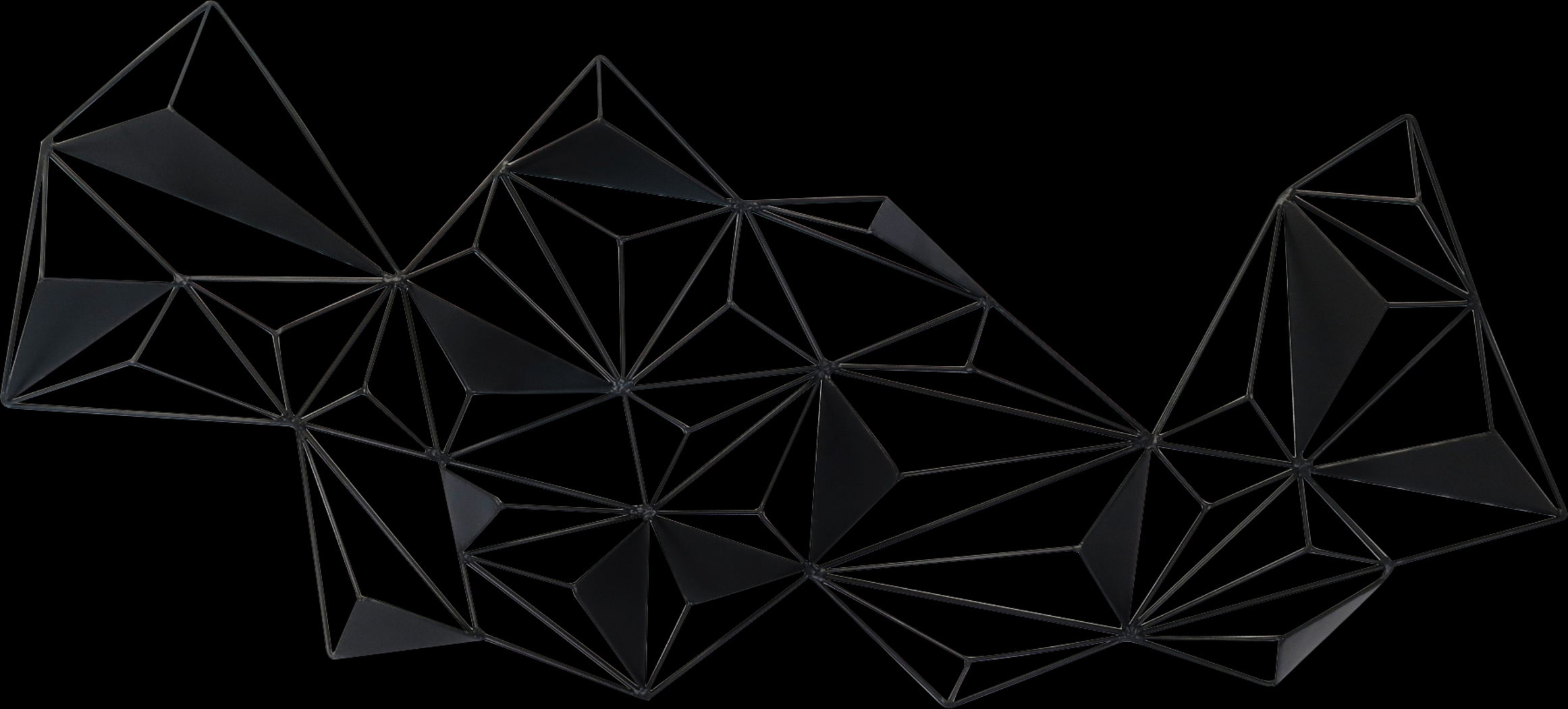 Nereto Black Wall Decor - Thumbnail - Image 1