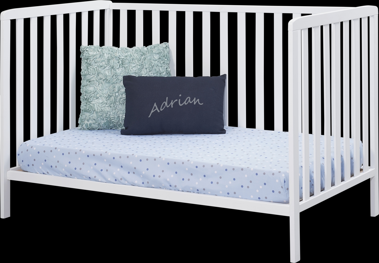 Nerio White Crib - Thumbnail - Image 3