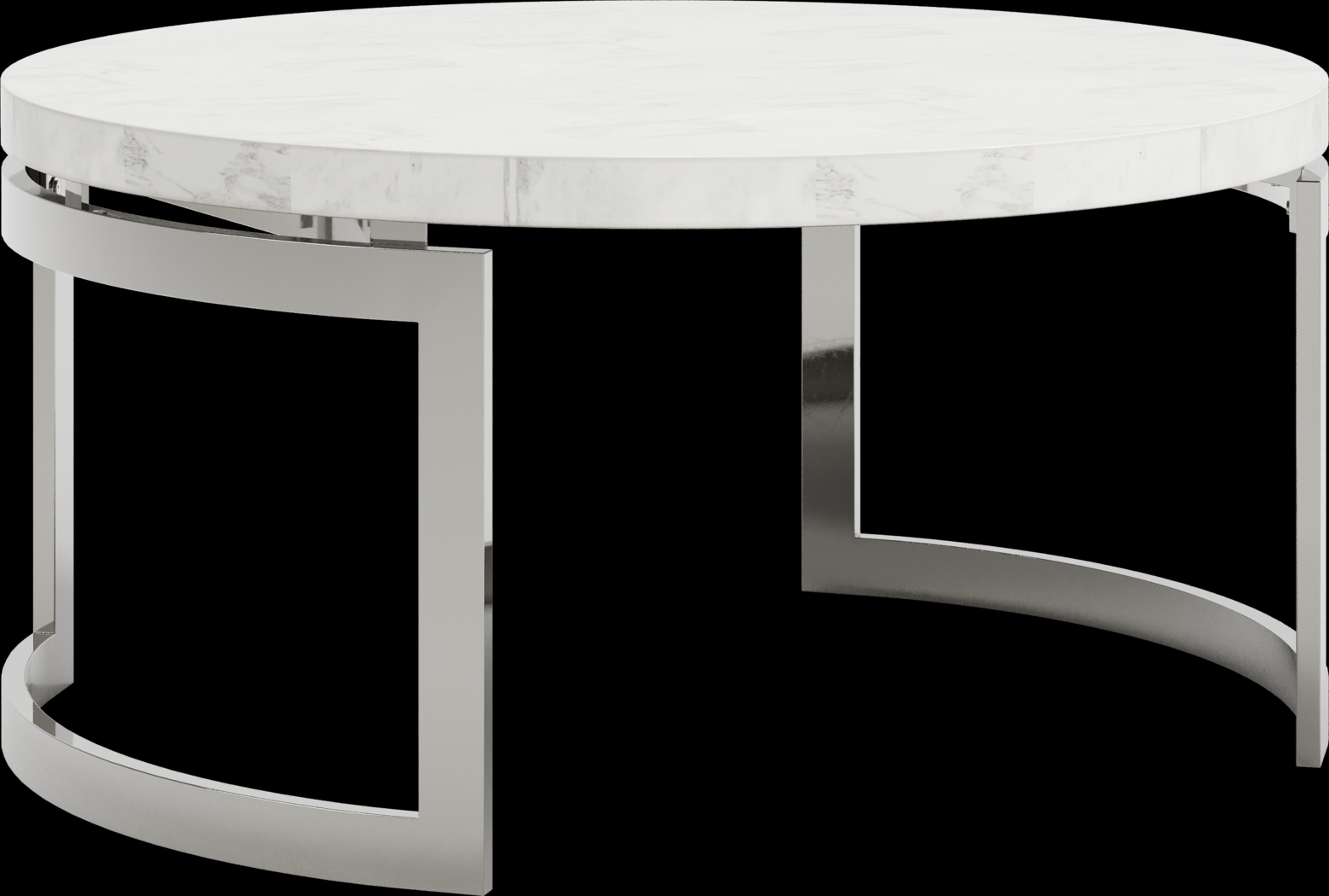 Nerissa Round Metal Cocktail Table - Thumbnail - Image 1