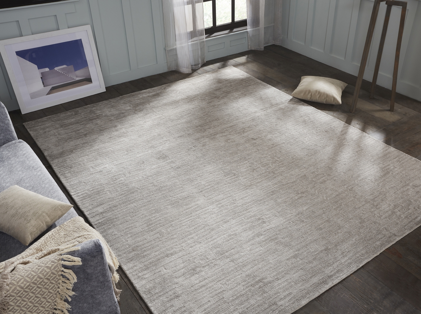 Nerva Gray 9'6 x 13' Rug - Thumbnail - Image 2