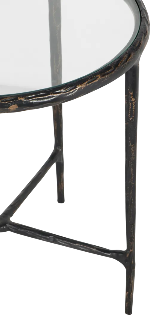 Nesilia I Black Accent Table - Thumbnail - Image 4