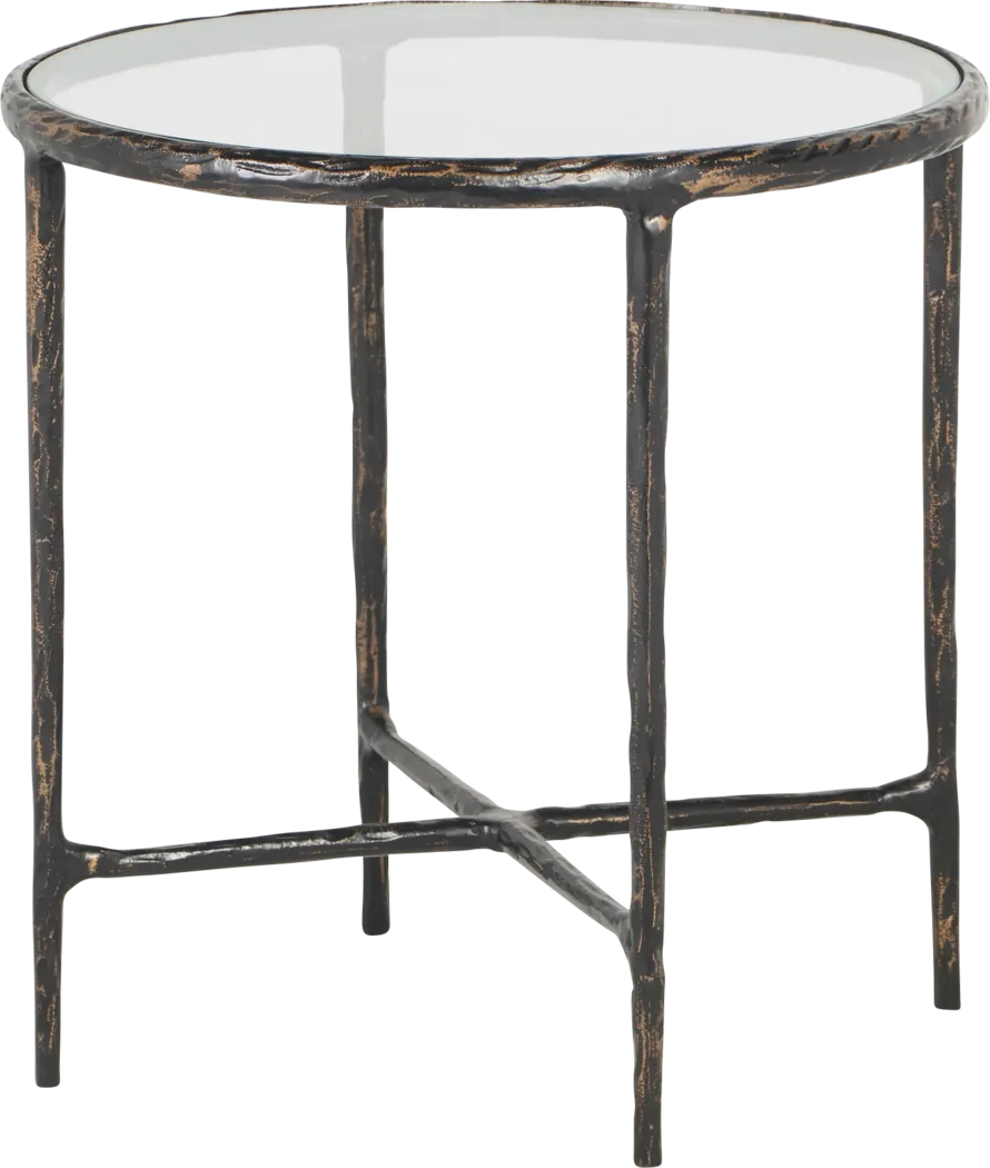 Nesilia I Black Accent Table - Thumbnail - Image 5
