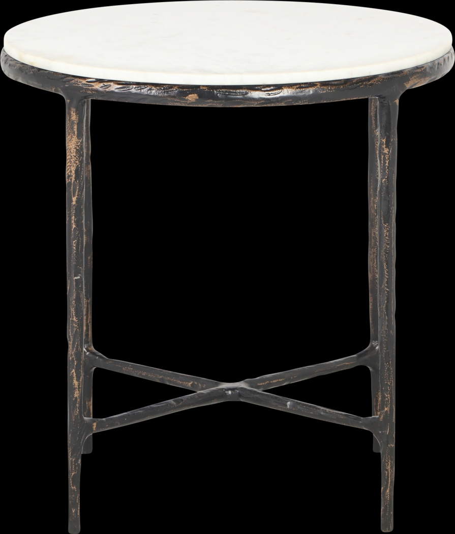 Nesilia II Black Accent Table - Thumbnail - Image 1