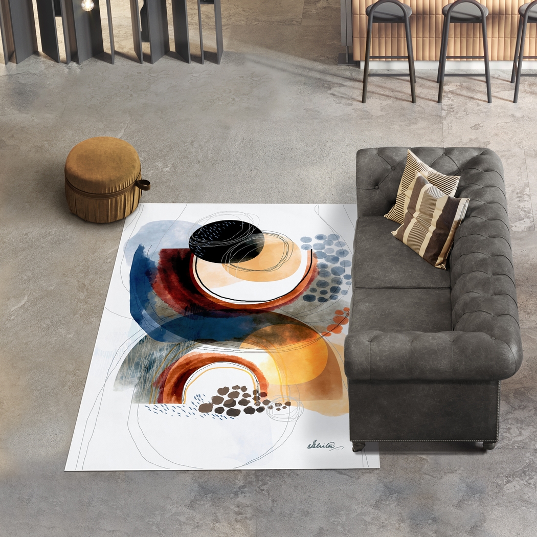 Nesmond Multi 5' x 7'7 Rug - Thumbnail - Image 2