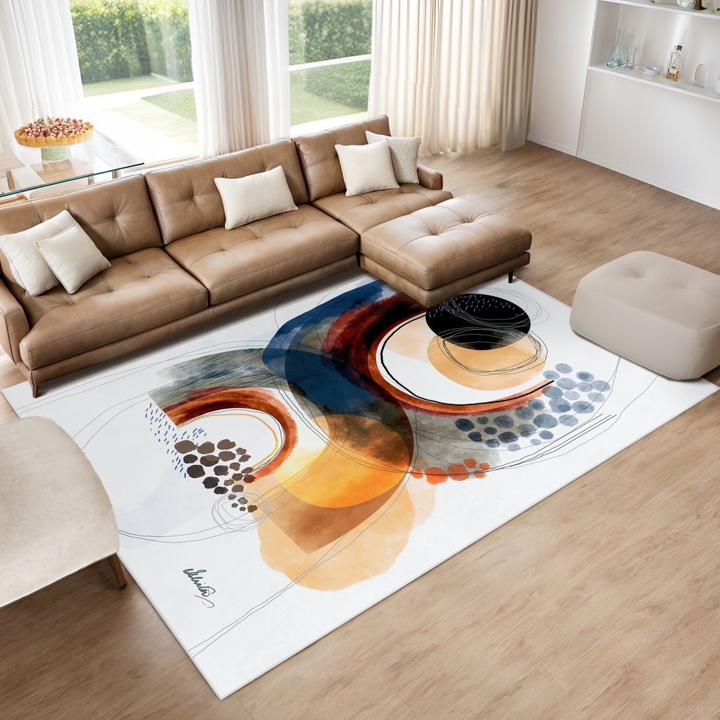 Nesmond Multi 7'7 x 10'5 Rug - Thumbnail - Image 2