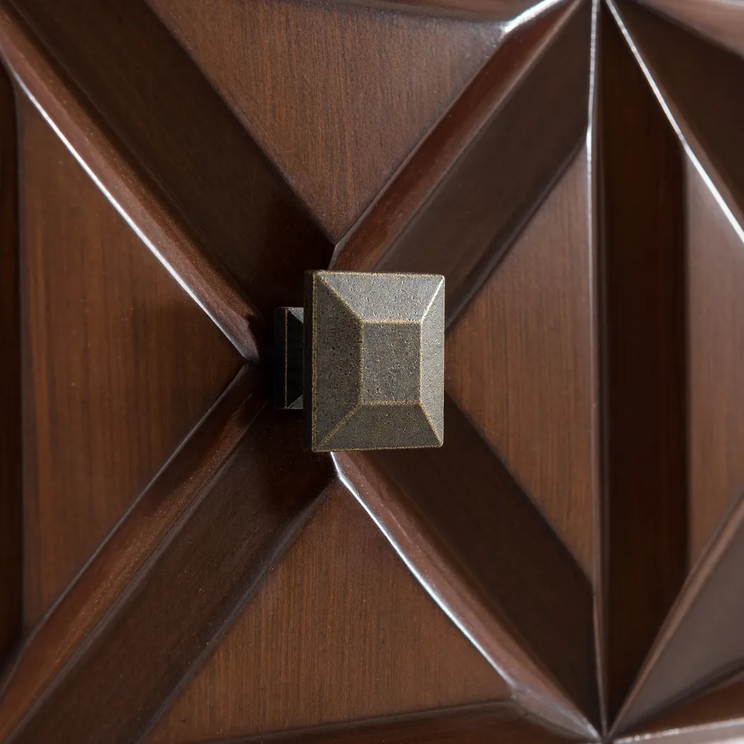 Nester Brown Accent Cabinet - Thumbnail - Image 2