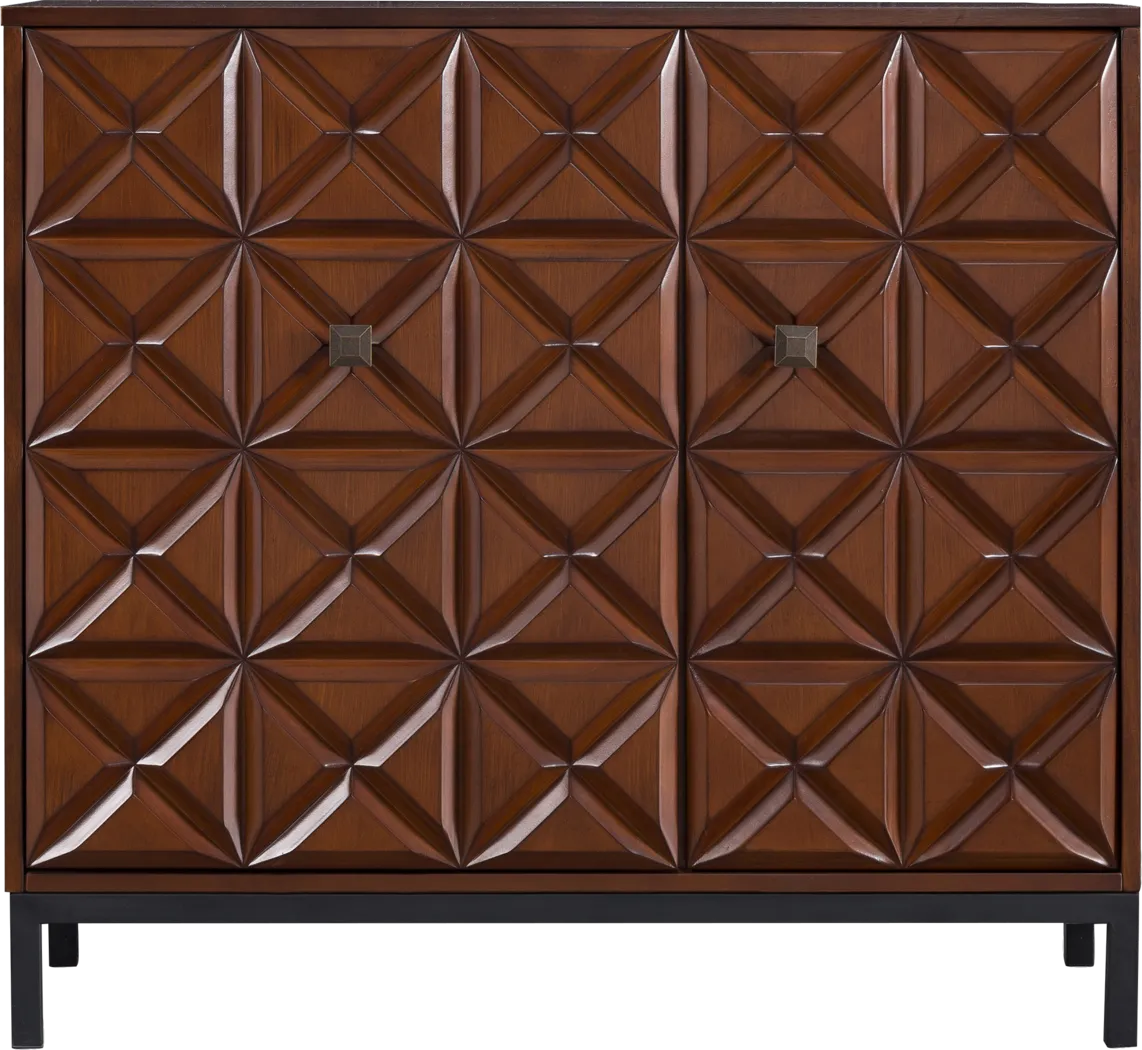 Nester Brown Accent Cabinet - Thumbnail - Image 3