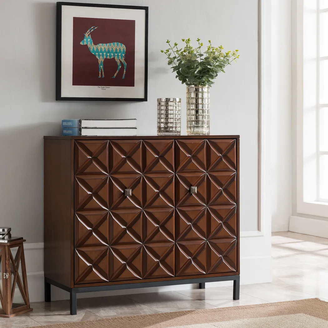 Nester Brown Accent Cabinet - Thumbnail - Image 6