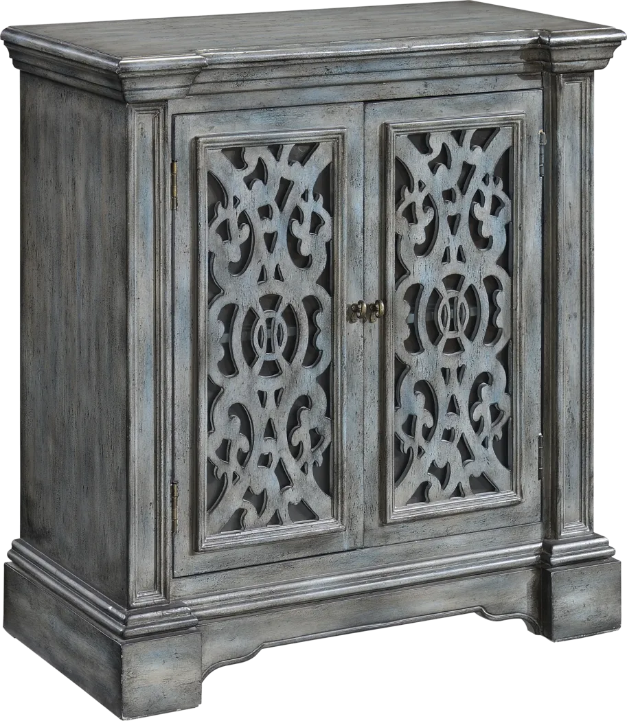 Nettlebrook Gray Accent Cabinet - Thumbnail - Image 1