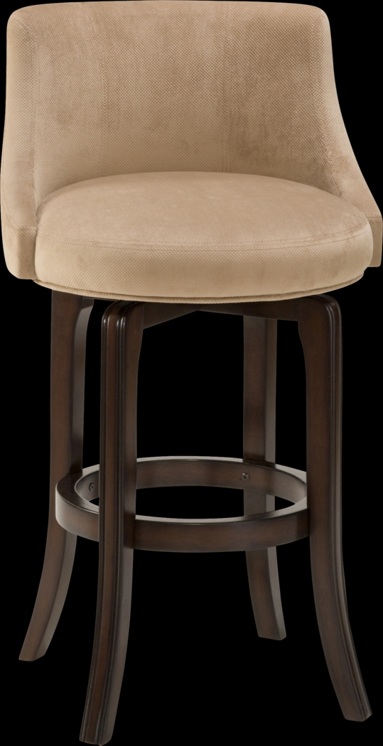 Nettleton Tan Swivel Barstool - Thumbnail - Image 1